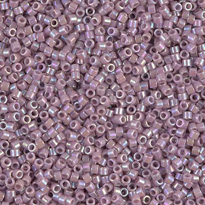Delica Bead Opaque Mauve AB DB158