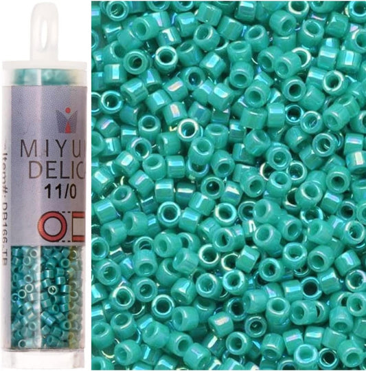 Delica Bead Opaque Turquoise DB166