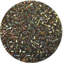 Delica Beads Spkl Mint Lined Topaz DB1739