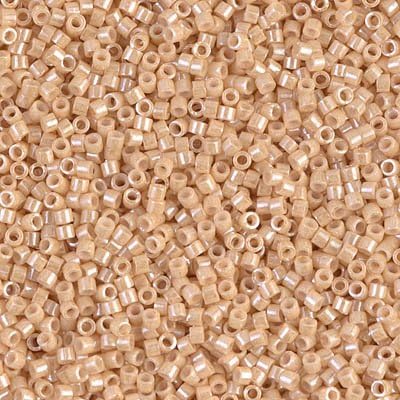 Delica Bead Opaque Beige Glazed Luster DB205