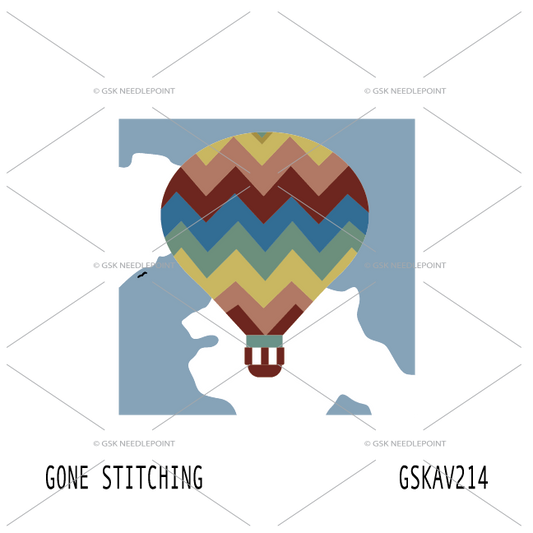 Hot Air Balloon: beginner canvas