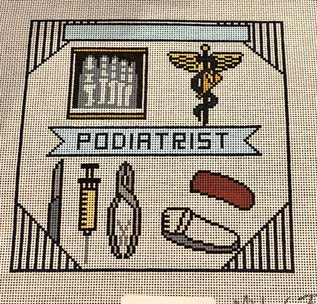 Podiatrist Small Career Plaque