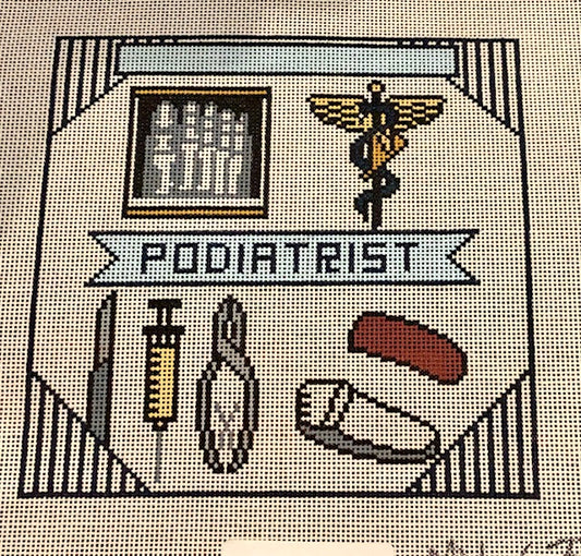 Podiatrist Small Career Plaque
