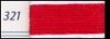 DMC Perle Cotton #8 Christmas Red 321