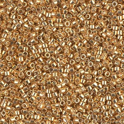 Delica Bead Galvanized Bright Gold DB410