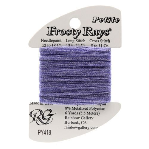 Petite Frosty Rays Persian Violet PY418