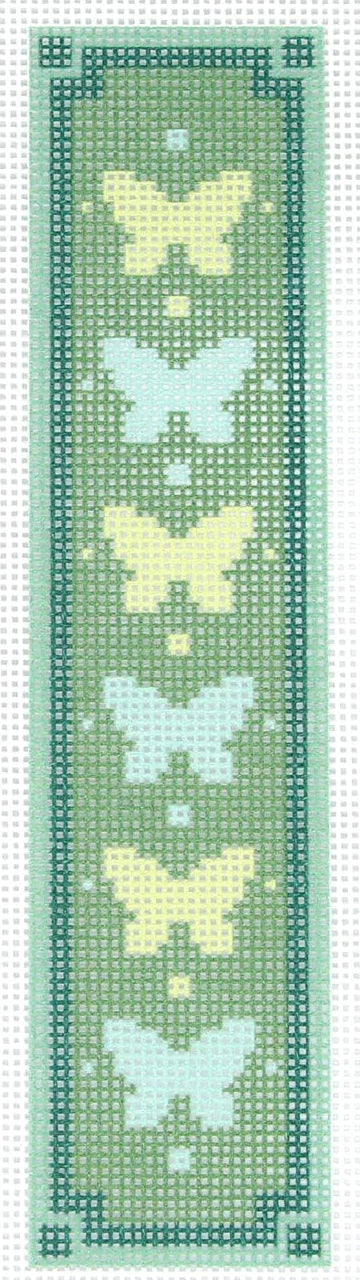Green Butterfly Bookmark Insert by Tilli Thomas