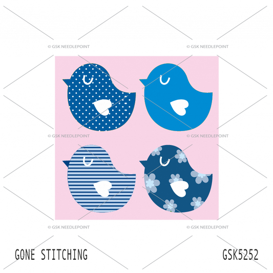 Four Birds UV Printed