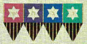 Small Jeweled Dreidel (3d)