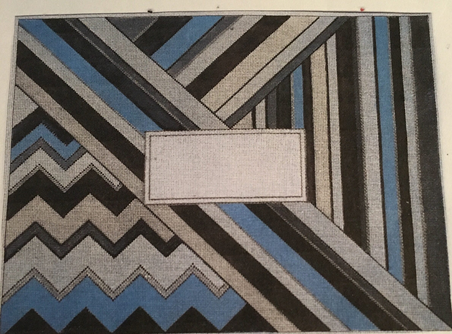 Stripes and Zigzag Challah Cover