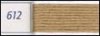DMC Floss Drab Brown Medium 612