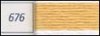 DMC Perle Cotton #8 Old Gold 676