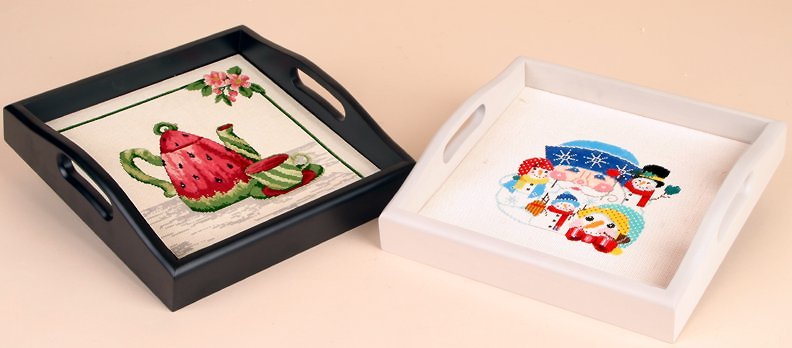 Sudberry Tray 10" Square White