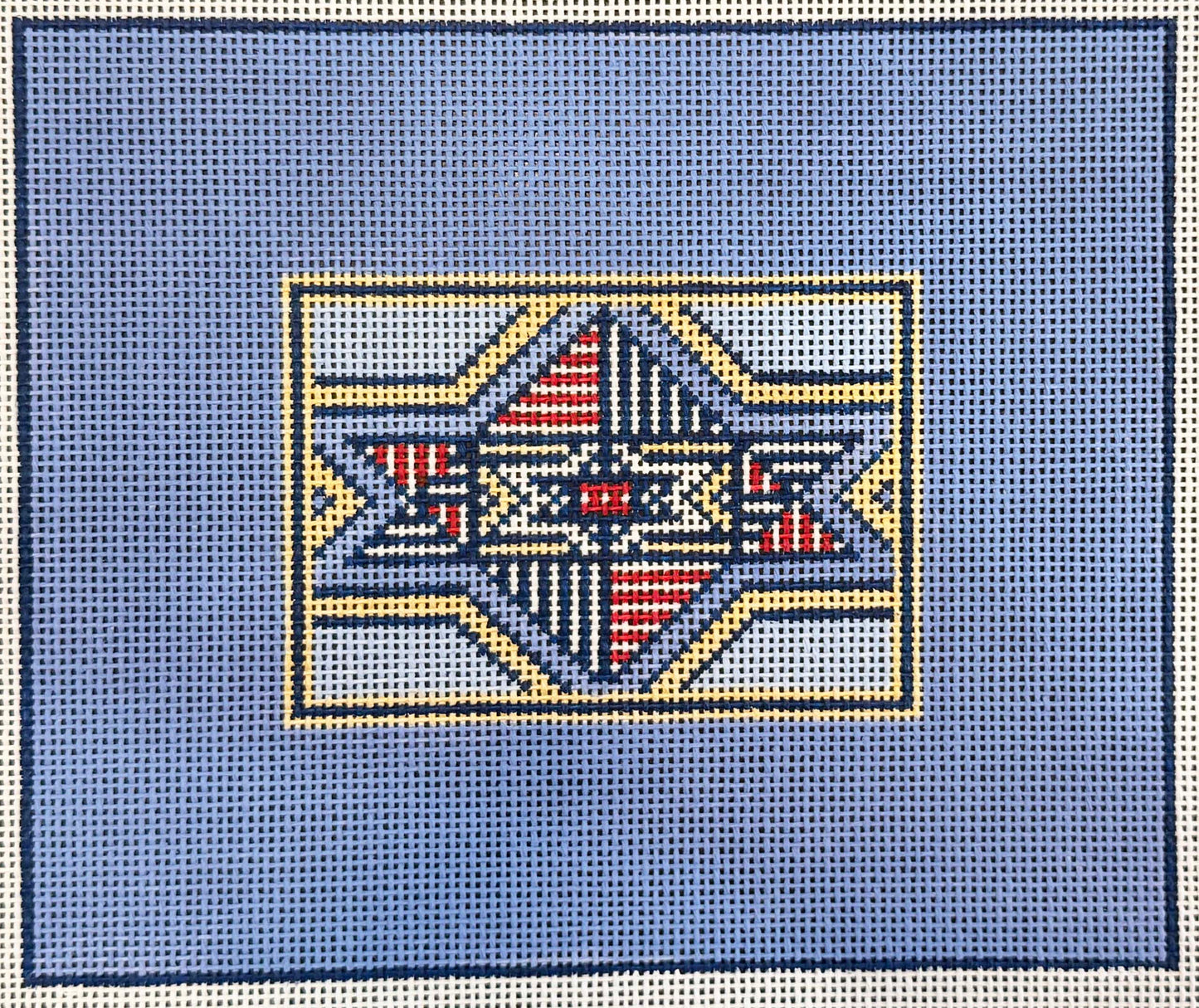 Small Blue Star Tefillin