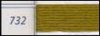 DMC Perle Cotton #3 Olive Green 732