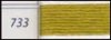 DMC Perle Cotton #5 Olive Green - Medium 733