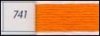 DMC Perle Cotton #8 Tangerine Light 741