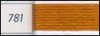 DMC Perle Cotton #8 Topaz Very Dark 781