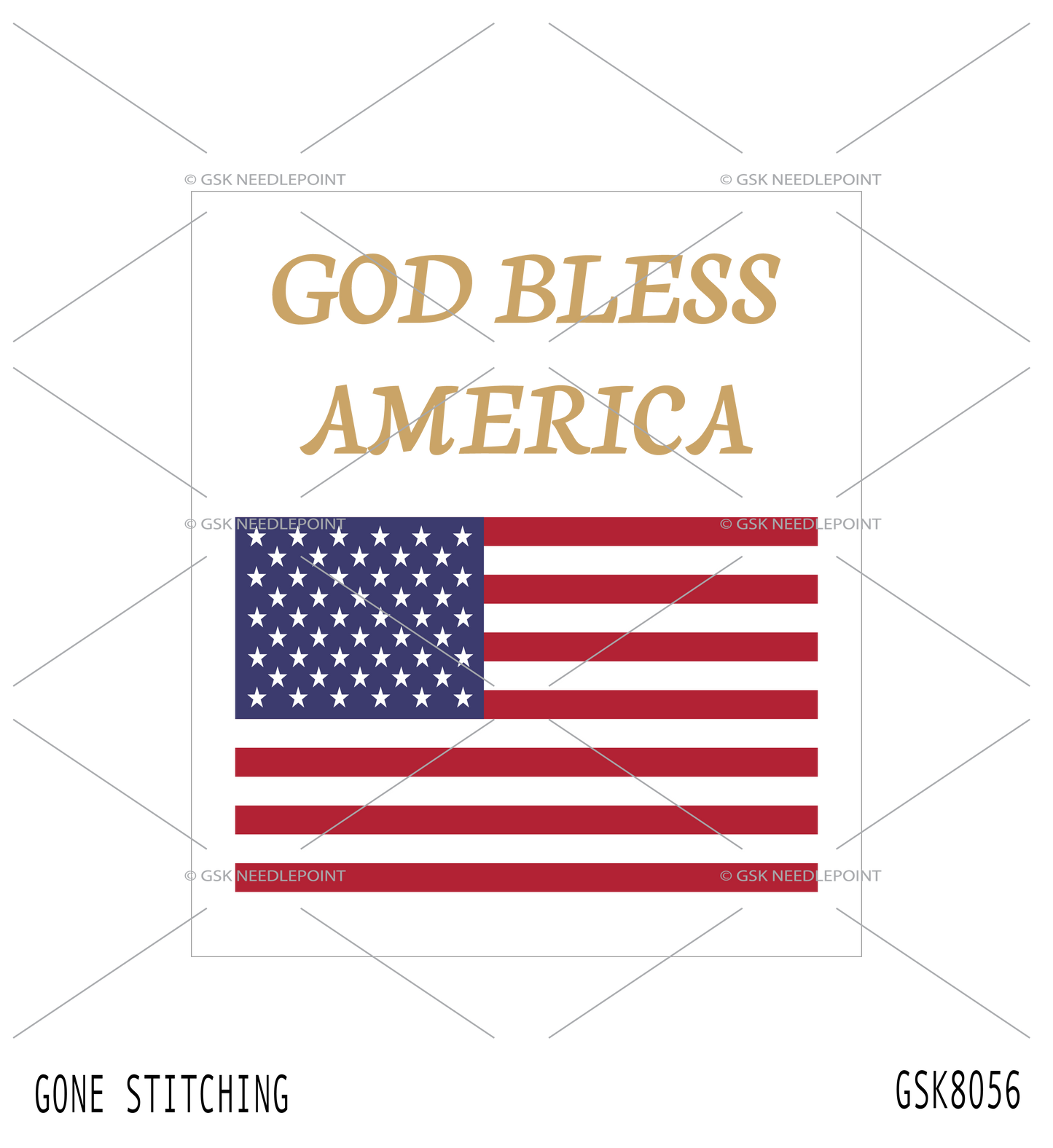 God Bless America Plaque