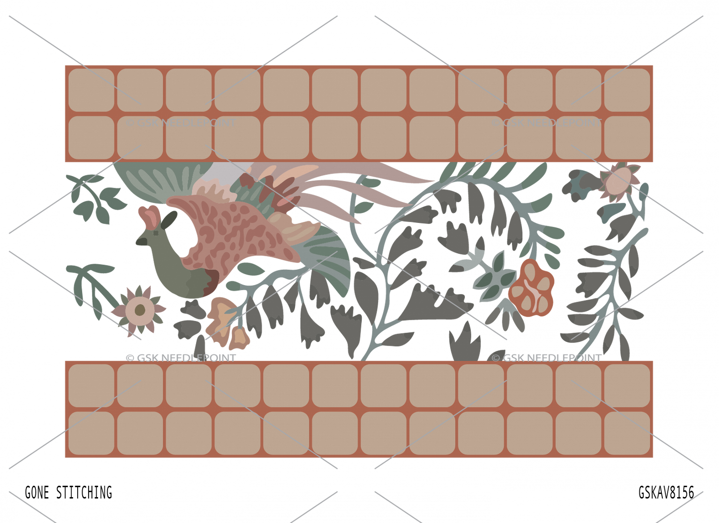 Flowers and a bird