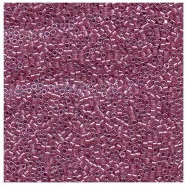Delica Beads Sparkling Rose Lined DB902