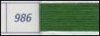 DMC Perle Cotton #5 Forest Green - Very Dark 986