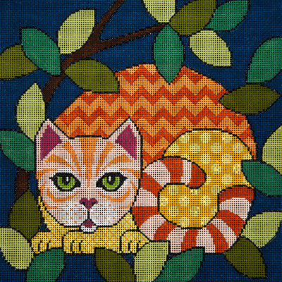 Out Catting Around with the Orange Tabby