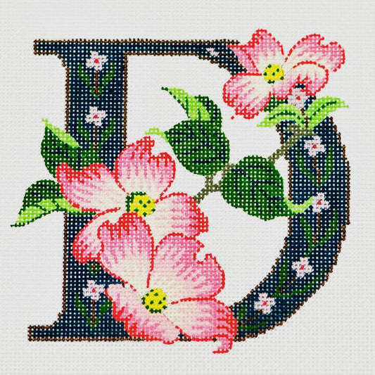 Flower Letters D and Dogwood