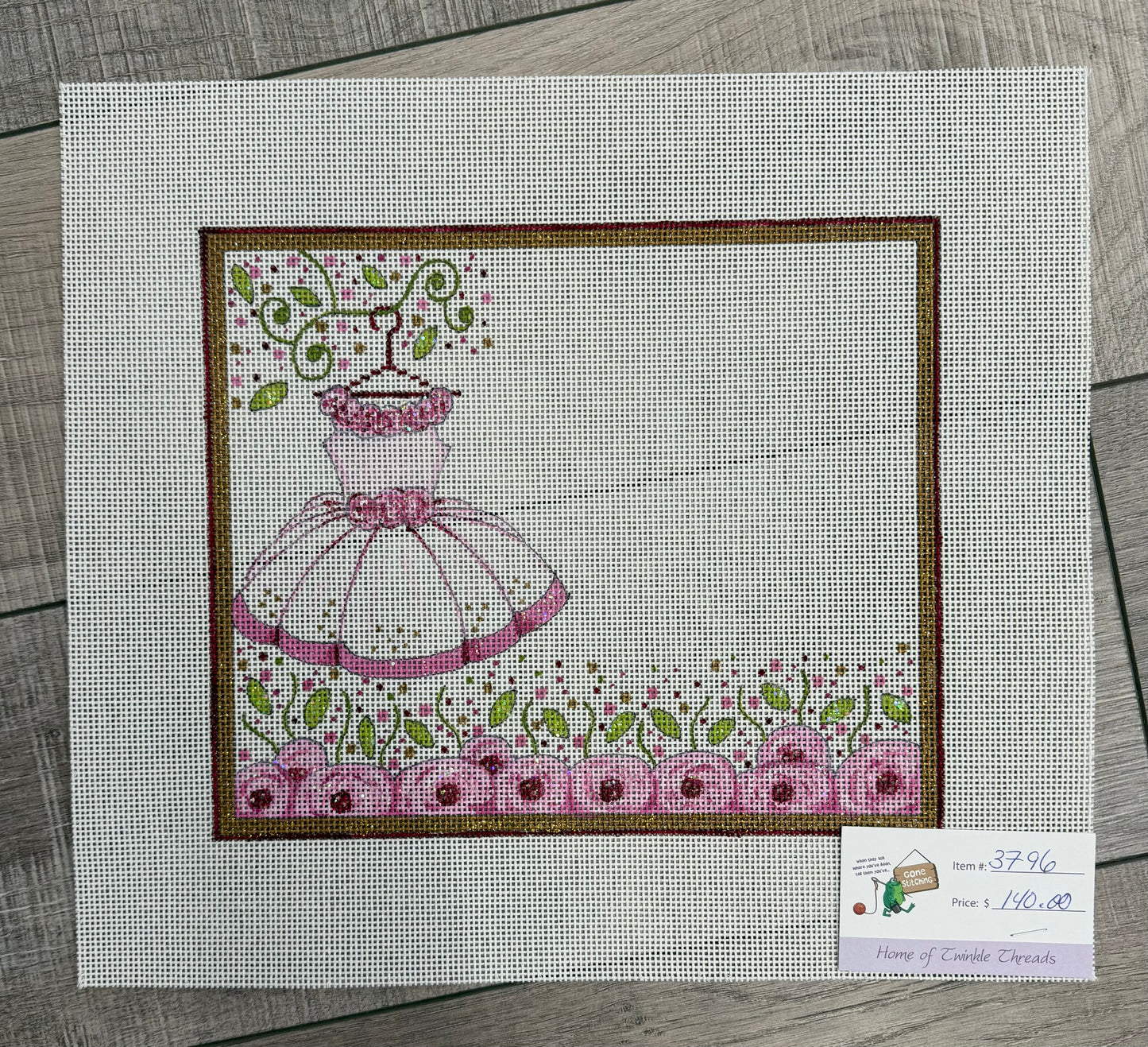 Tutu & Roses Birth Announcement - Alice Peterson