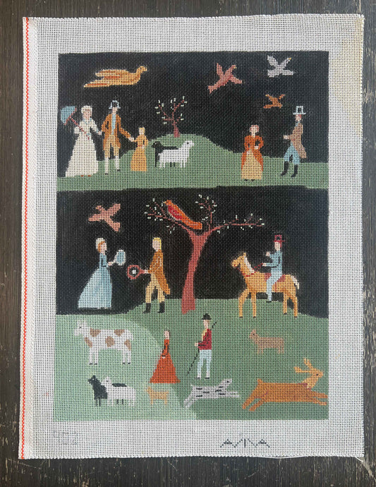 Vintage Aviva Canvas - Country Kitch #3