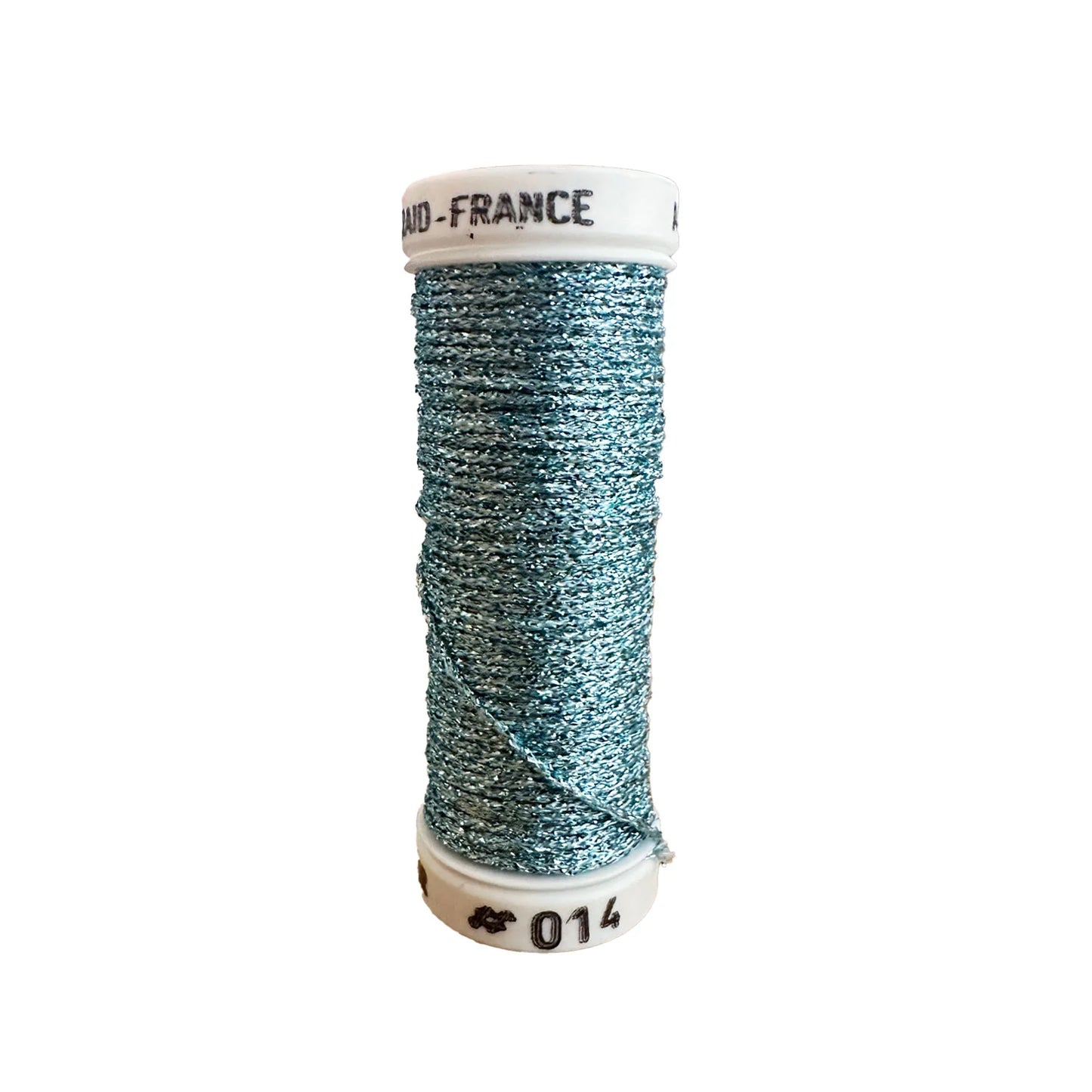 Au Ver a Soie Blue Metallic Braid #16 014