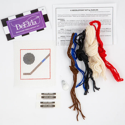 Beginner Children's Kit of Hockey Puck and Stick