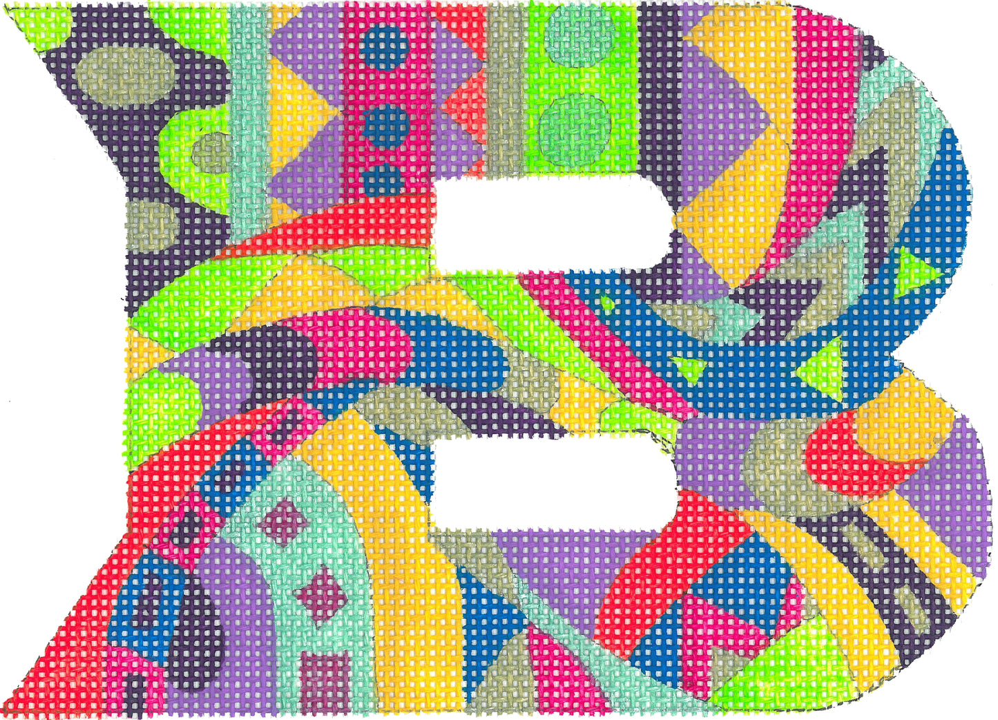 Designer Inspired Initials Letter B