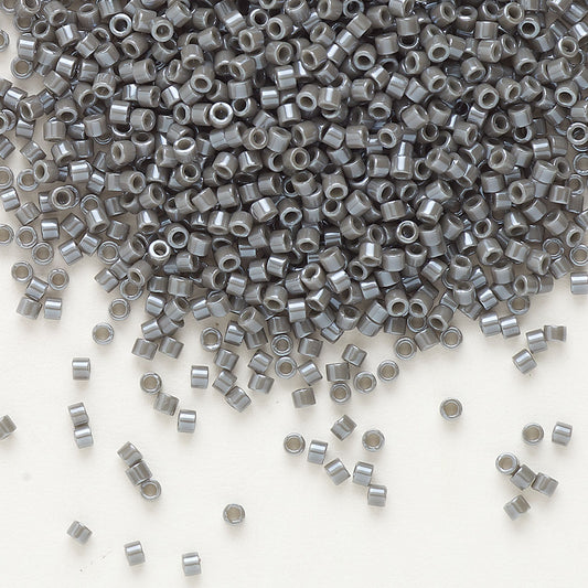 Delica Beads Metallic Dark Steel DB026