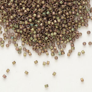 Delica Bead Transparent Bronze Glazed Luster Matte DB380
