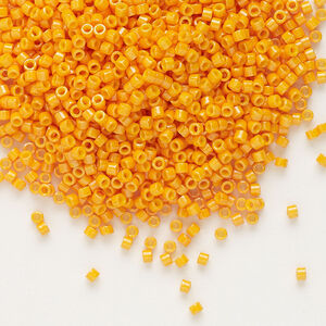 Delica Beads Squash Opaque Dyed DB651