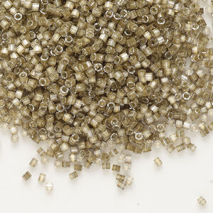 Delica Beads Silk Satin Variegated Taupe DB671