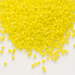 Delica Beads Opaque Yellow DB721