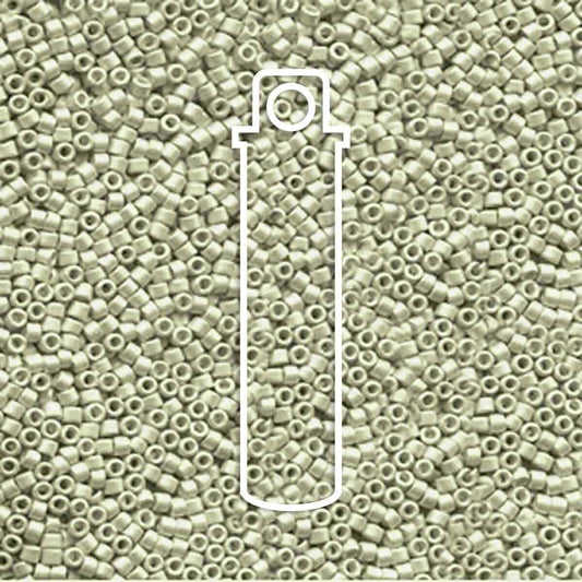 Delica Beads Galvanized Aloe Green Matte DB1170