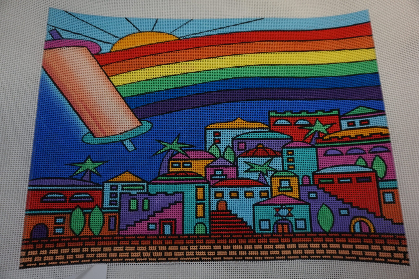 Jerusalem Rainbow Tallit