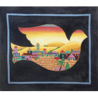 Jerusalem Dove Tallit from Exclusively Arleen