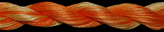 TW10721 Orange Swirl Cotton Floss (20 yds)