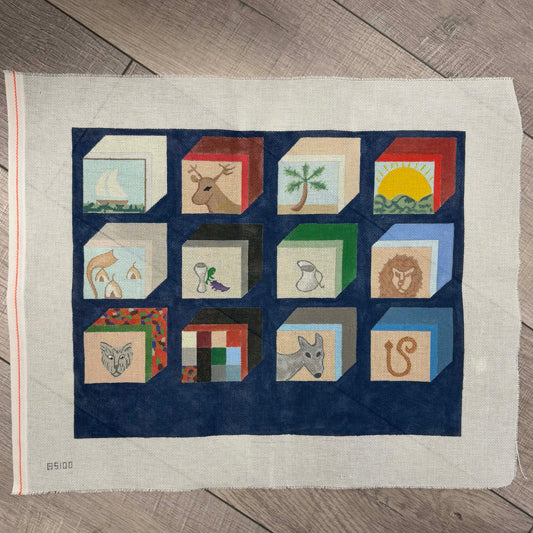 Gone Stitching Twelve Tribes Tallit