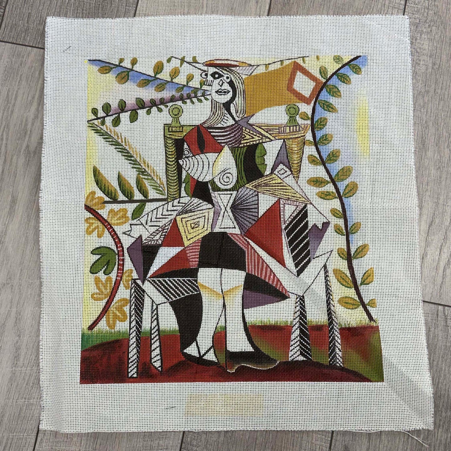 Picasso Woman in the Garden