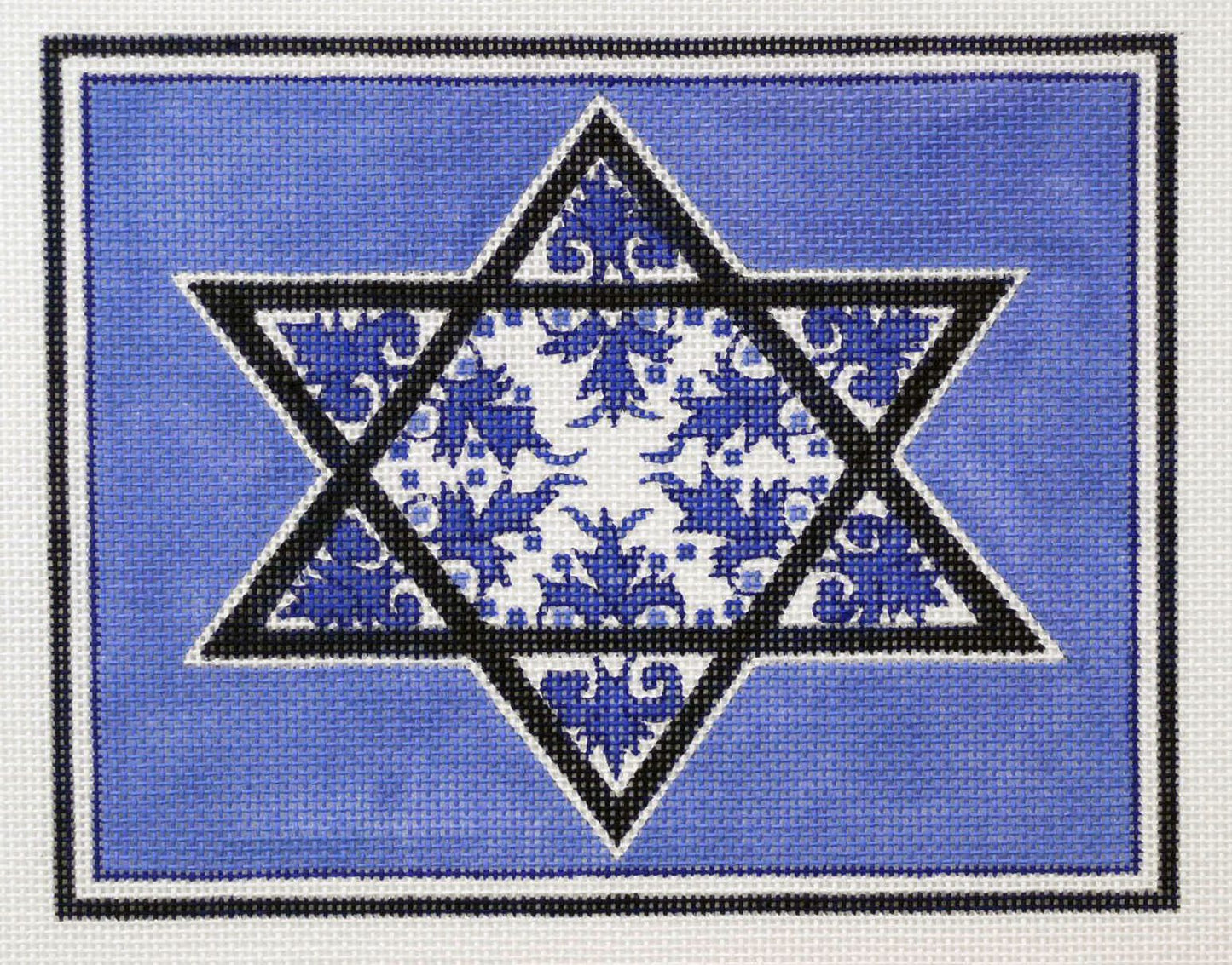 Floral Star Tefillin