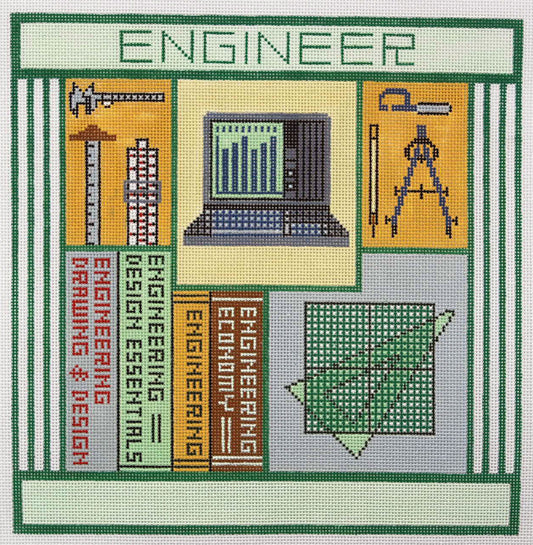 Engineer Large Career Plaque