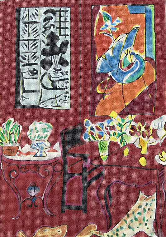 Matisse le grande interior rouge