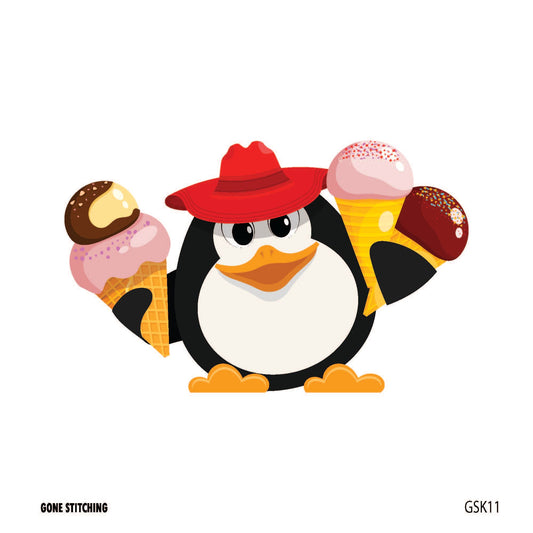 Penguin and Ice Cream