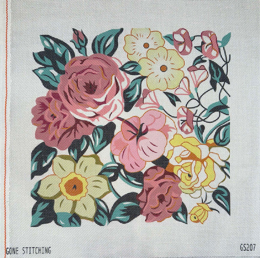 Rosies and Posies Flowers - UV Printed