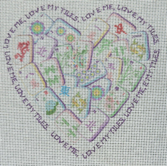 Mah Jongg Heart - UV Printed